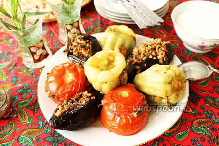 Фото рецепта Долма — фаршированные овощи по-азербайджански